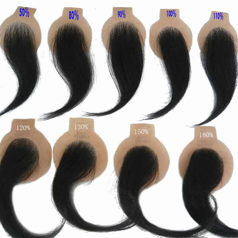 Elegant Hair full swiss lace base natural black color with full bleaching knots men toupee